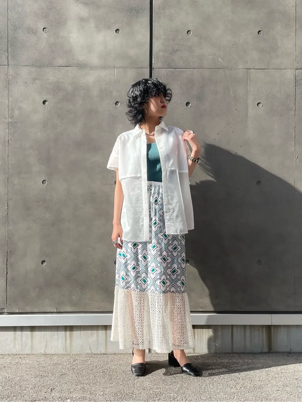 GRACE CONTINENTAL yoshi コーディネート画像