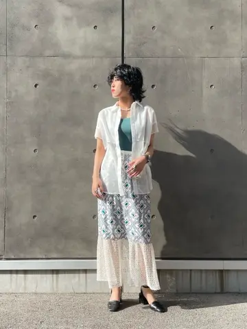 GRACE CONTINENTAL yoshi コーディネート画像