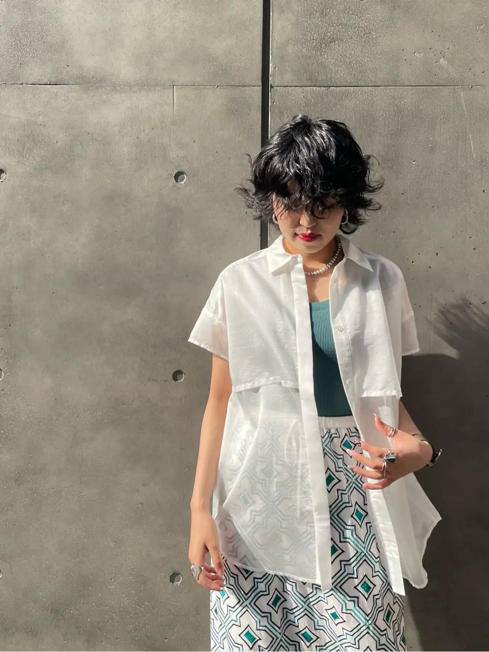 GRACE CONTINENTAL yoshi コーディネート画像