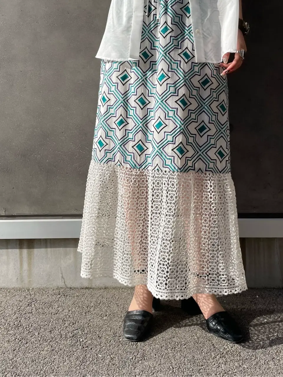 GRACE CONTINENTAL yoshi コーディネート画像