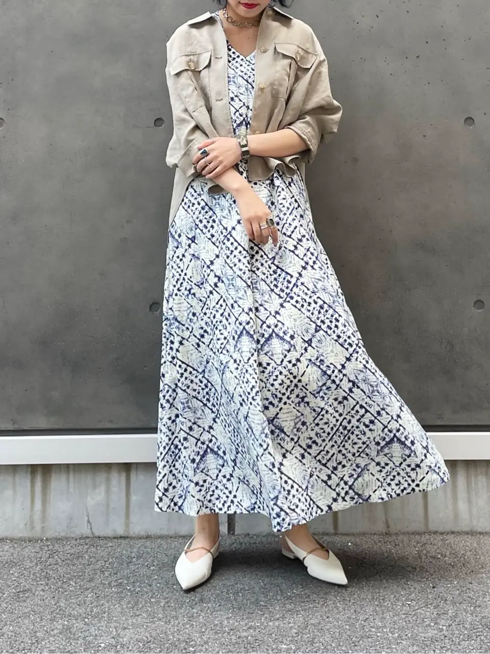 GRACE CONTINENTAL yoshi コーディネート画像