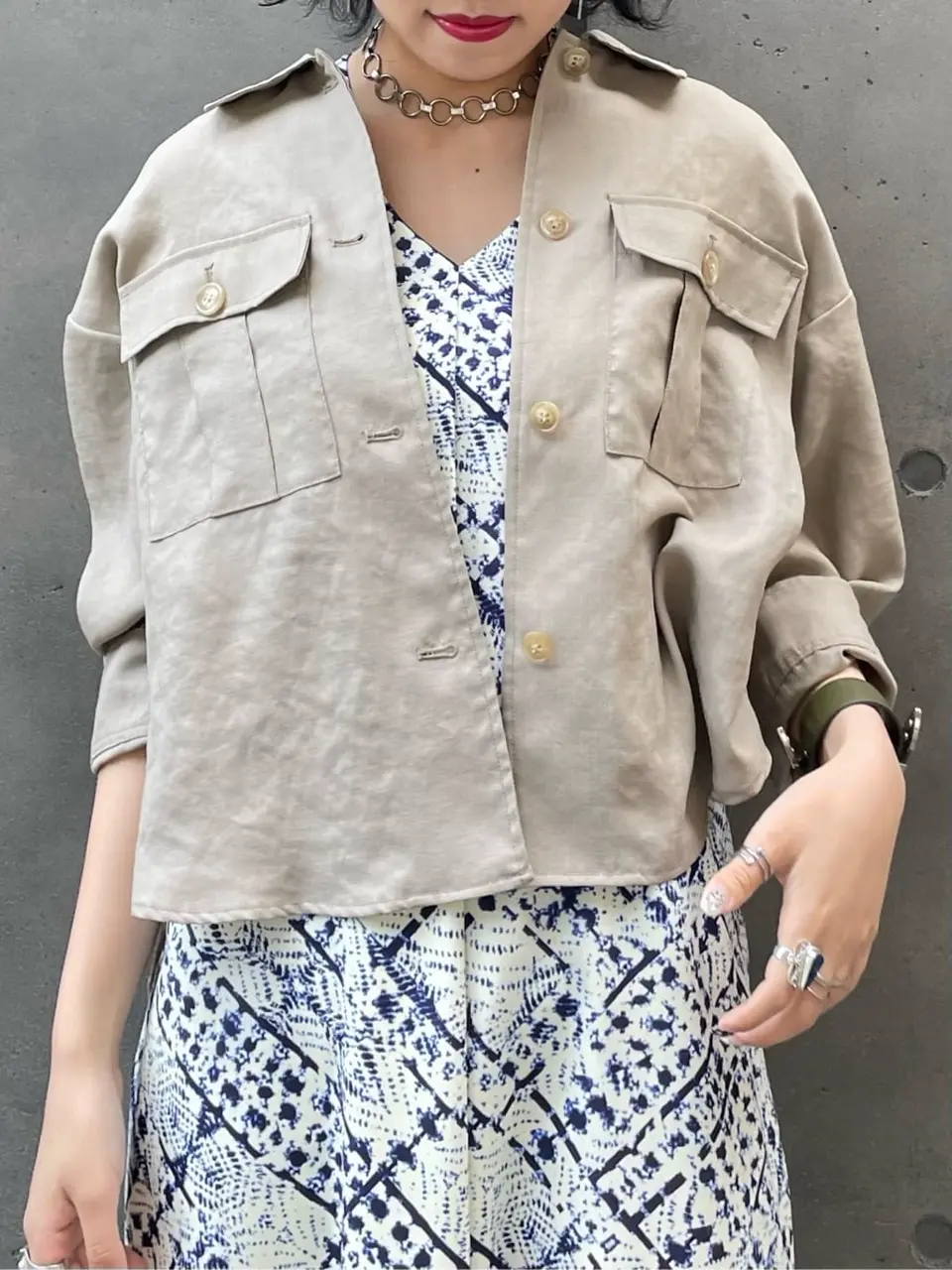 GRACE CONTINENTAL yoshi コーディネート画像