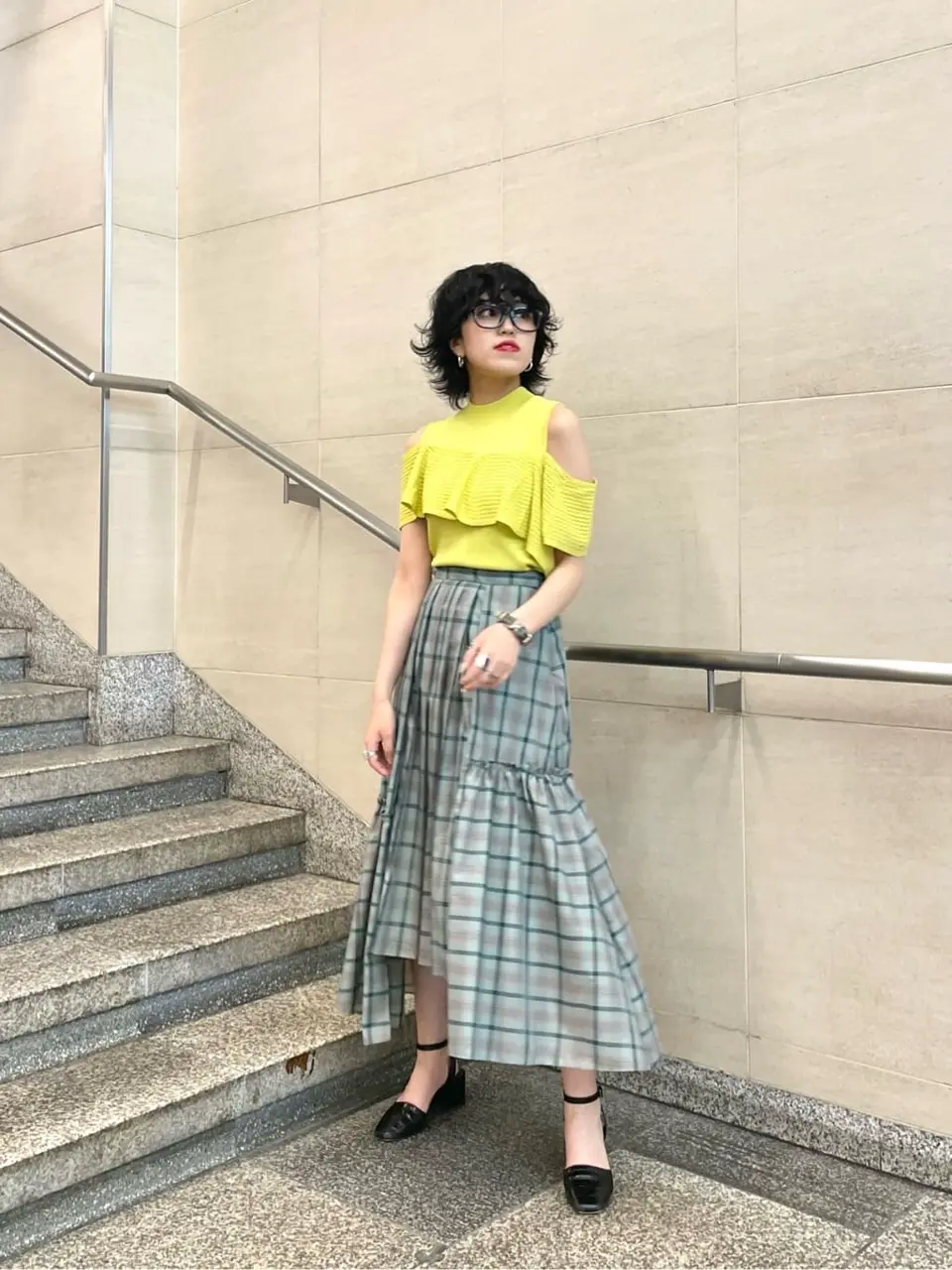 GRACE CONTINENTAL yoshi コーディネート画像