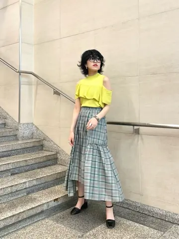 GRACE CONTINENTAL yoshi コーディネート画像