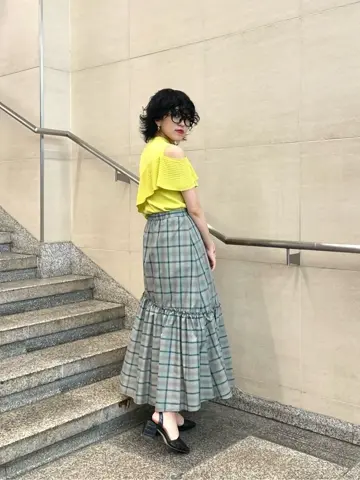 GRACE CONTINENTAL yoshi コーディネート画像