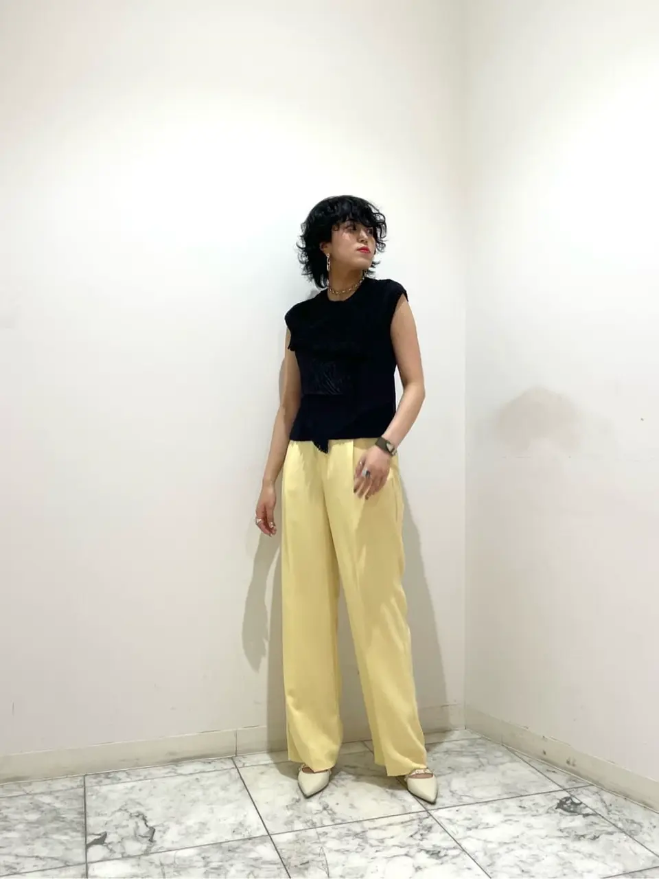 GRACE CONTINENTAL yoshi コーディネート画像