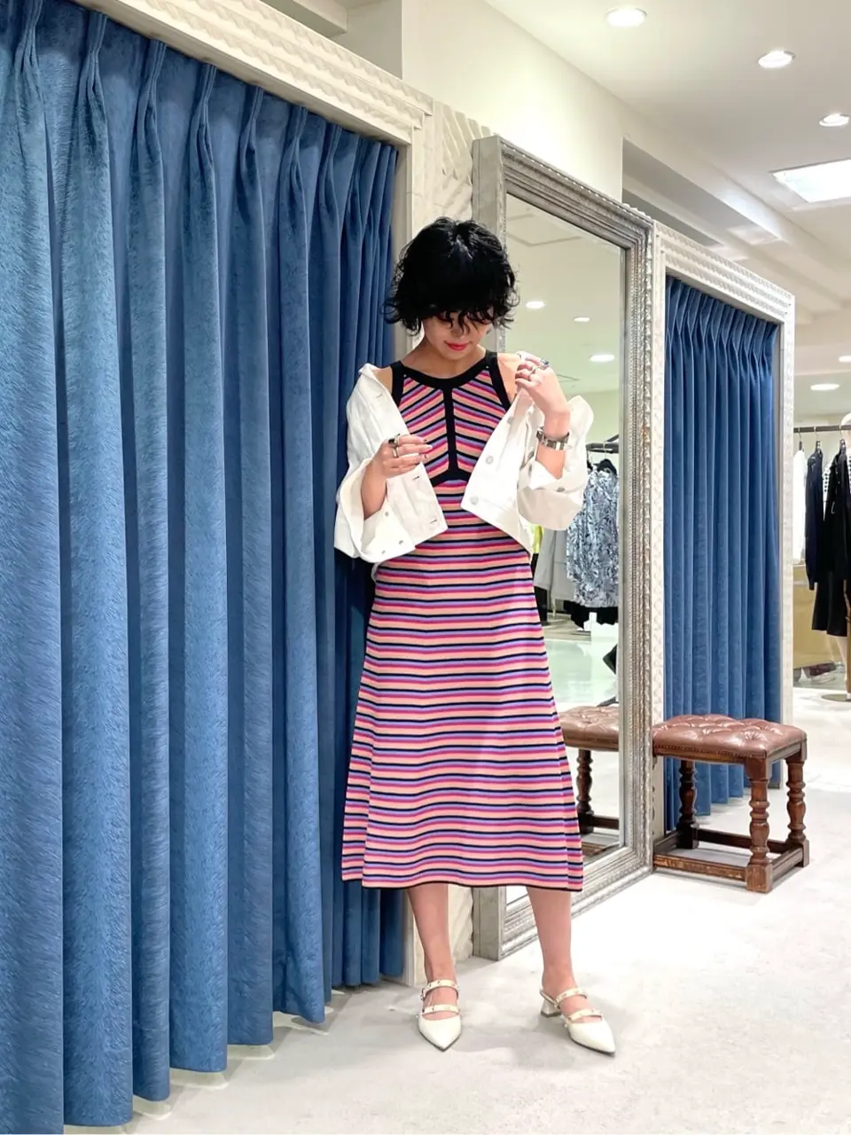 GRACE CONTINENTAL yoshi コーディネート画像