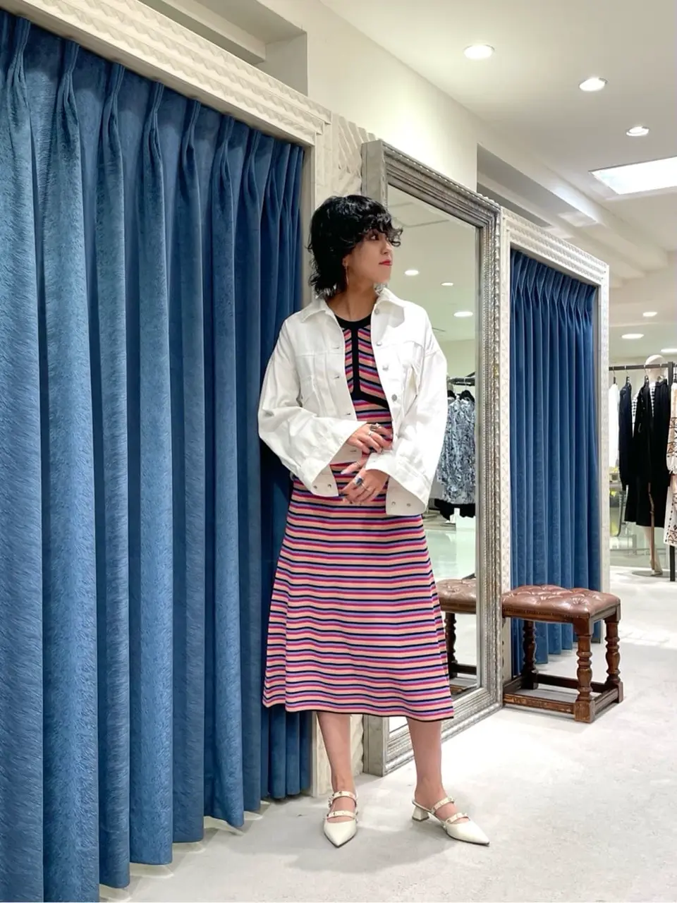 GRACE CONTINENTAL yoshi コーディネート画像