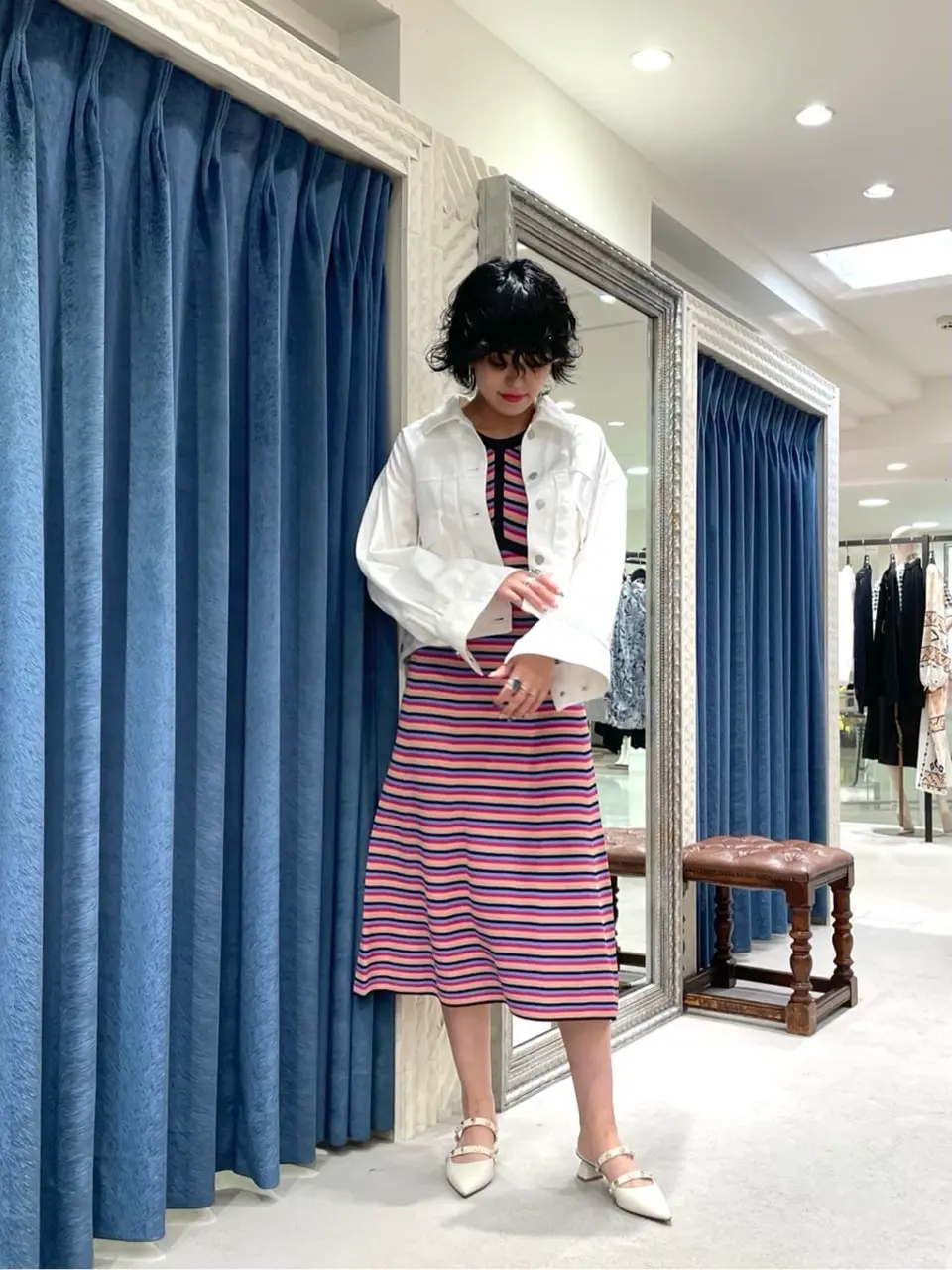 GRACE CONTINENTAL yoshi コーディネート画像