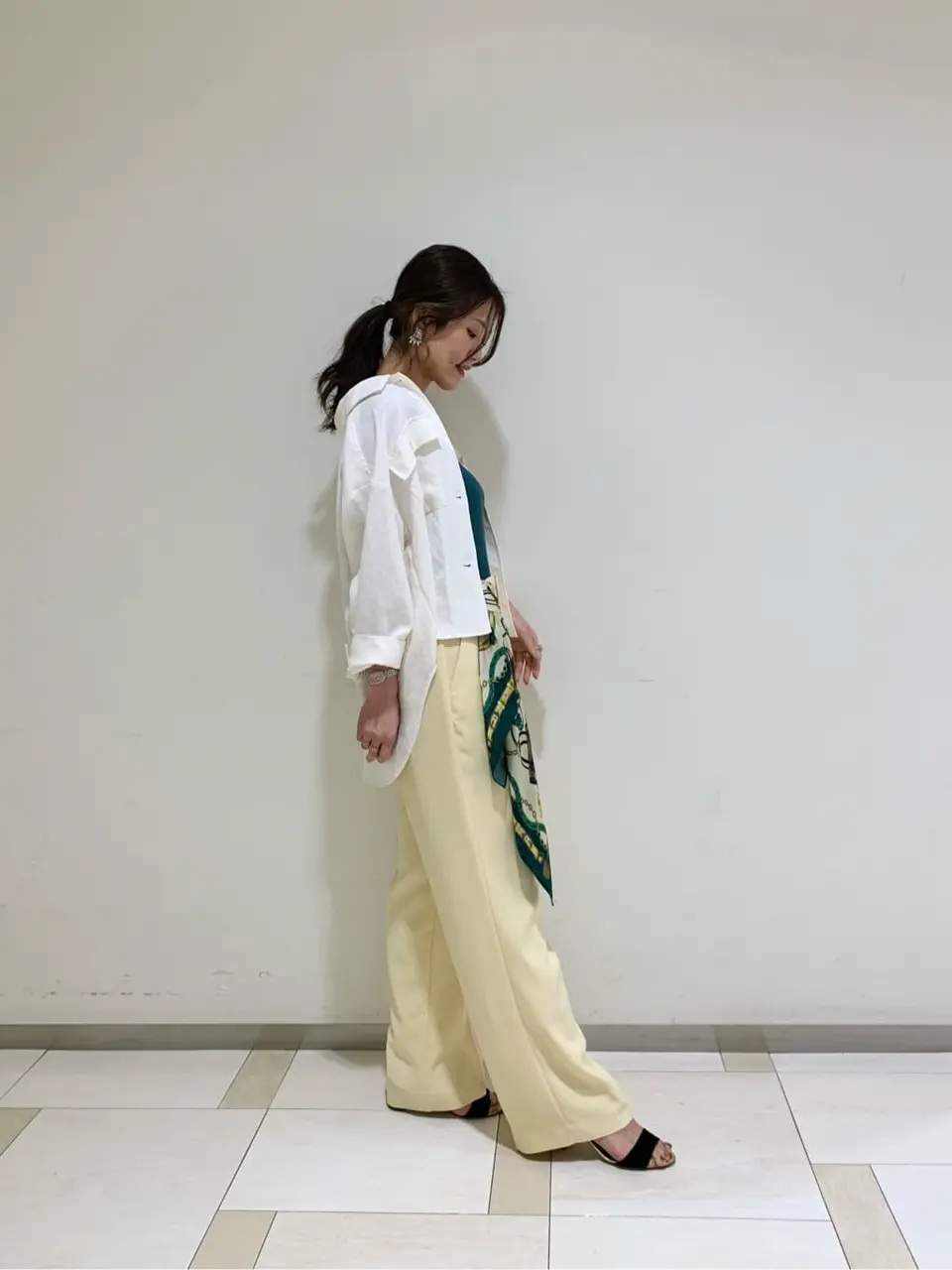 GRACE CONTINENTAL A.Kameyama コーディネート画像