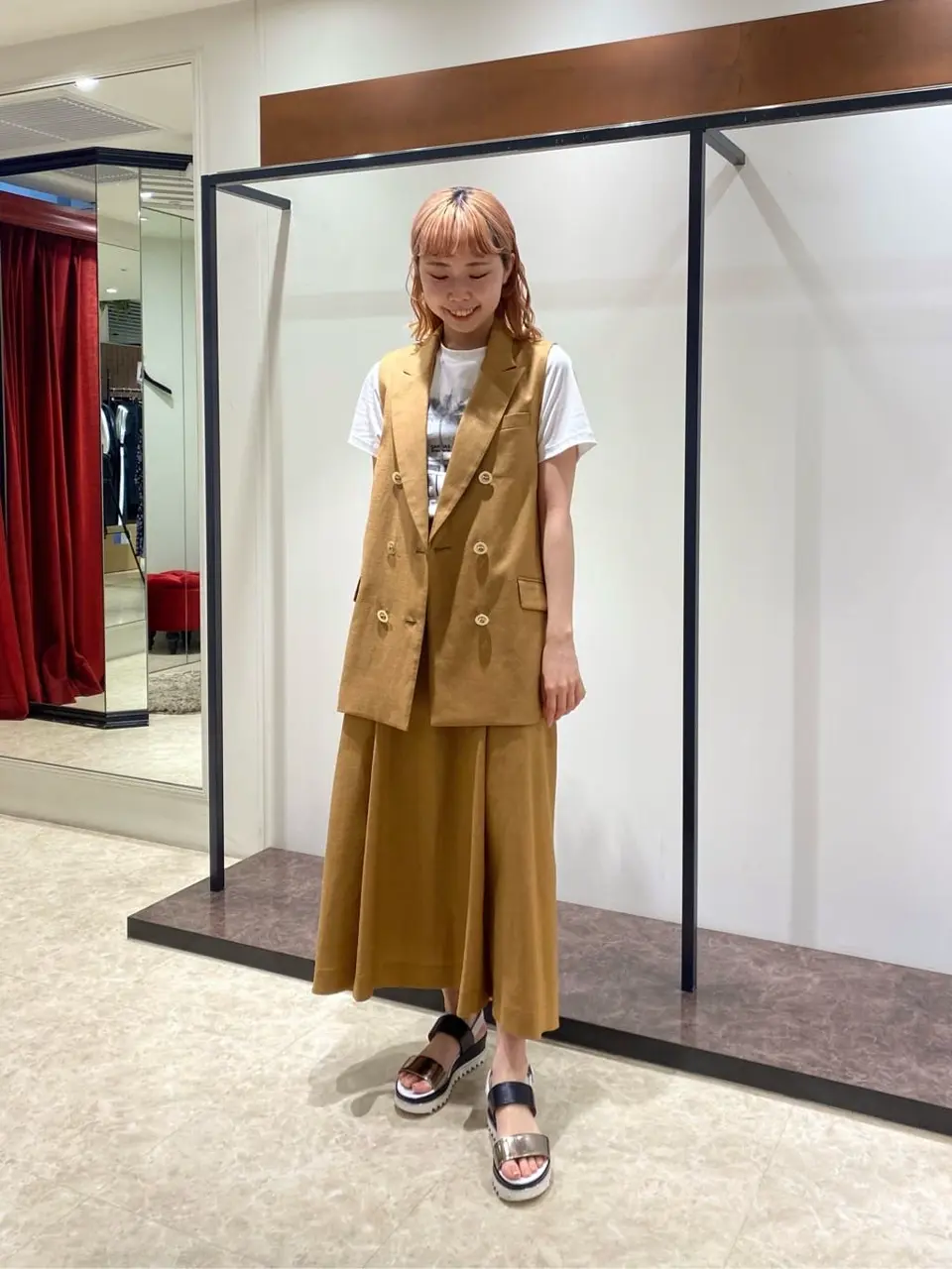 GRACE CONTINENTAL Abe コーディネート画像