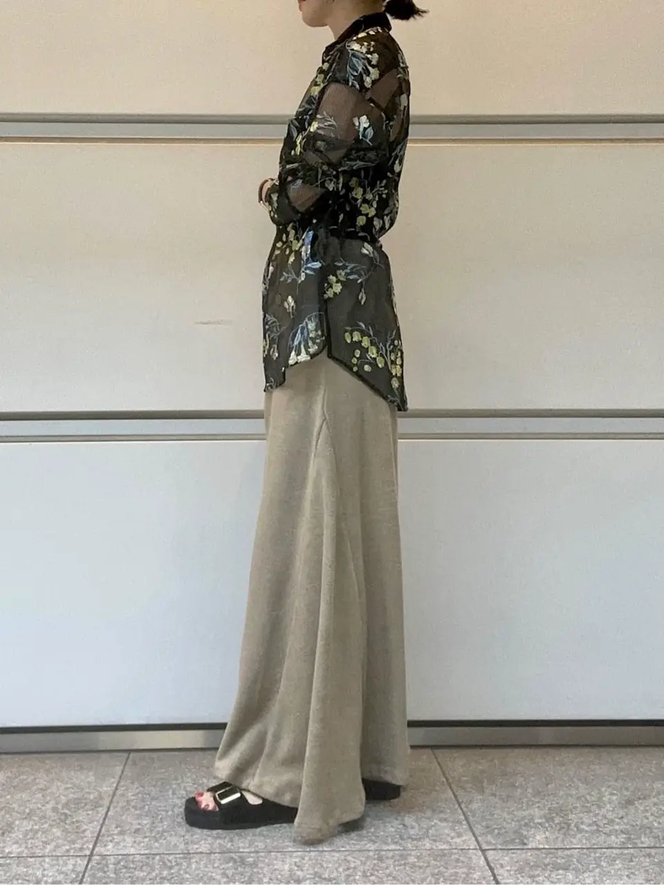 GRACE CONTINENTAL 尾田亜沙美 コーディネート画像