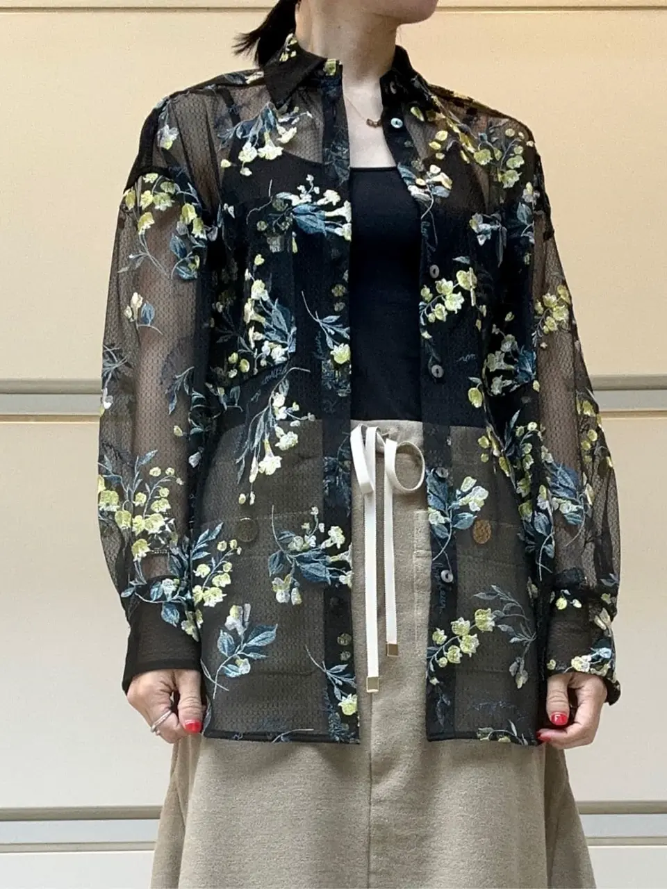 GRACE CONTINENTAL 尾田亜沙美 コーディネート画像