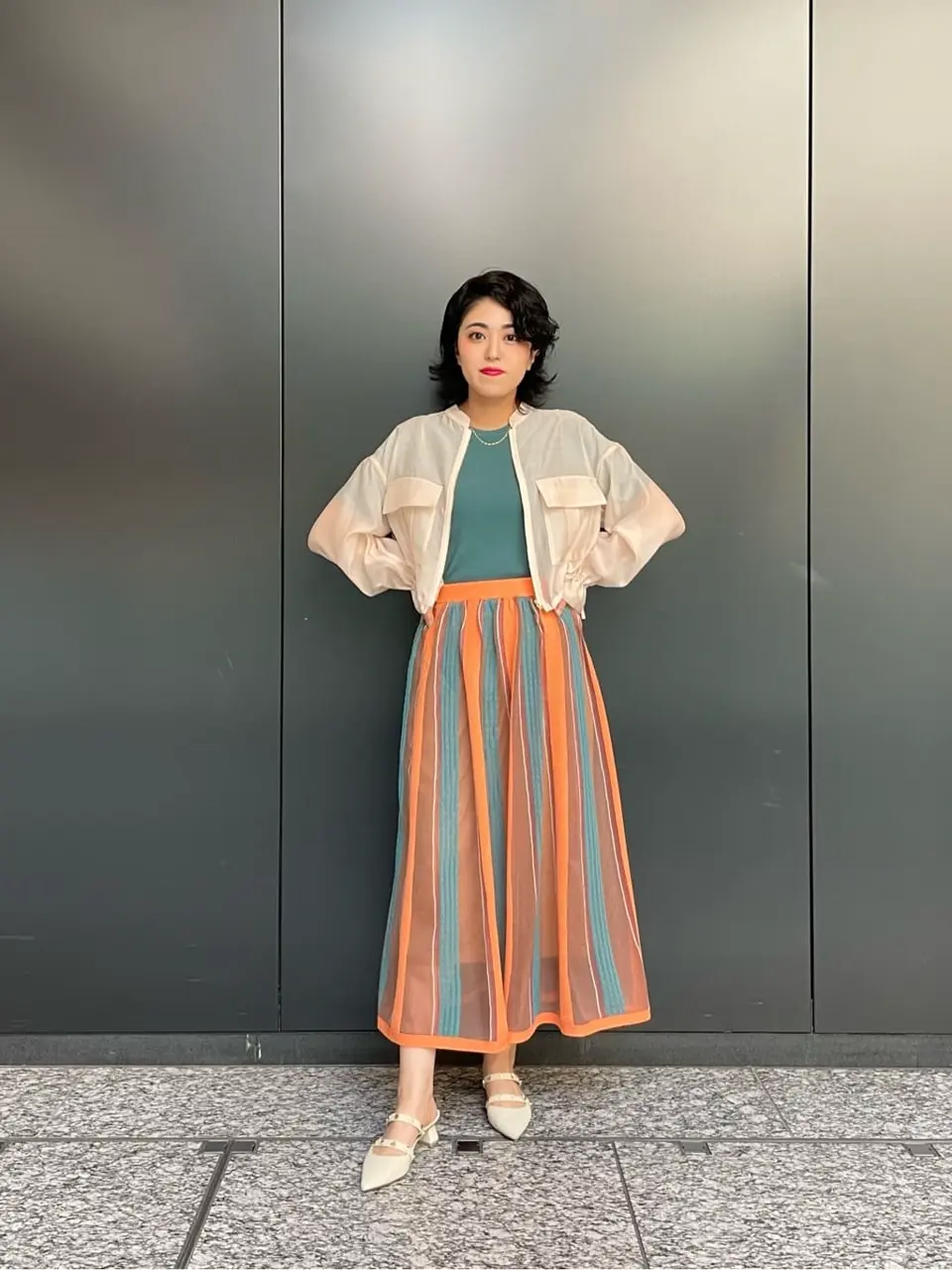 GRACE CONTINENTAL yoshi コーディネート画像