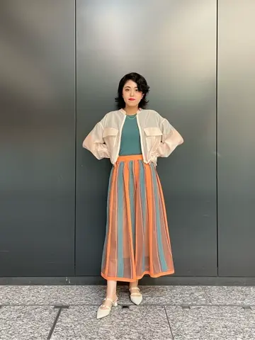 GRACE CONTINENTAL yoshi コーディネート画像