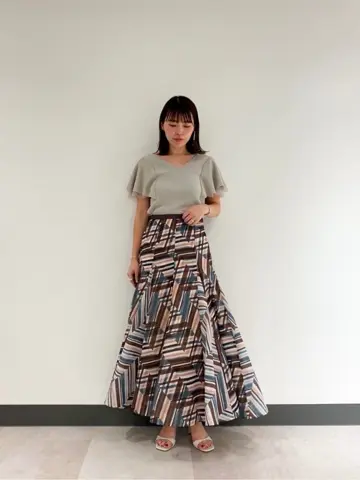 GRACE CONTINENTAL 古川温子 コーディネート画像