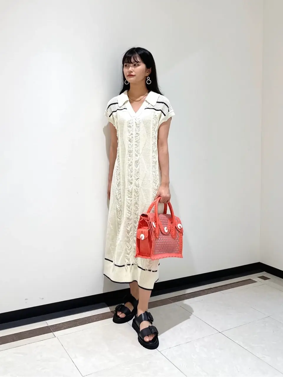 GRACE CONTINENTAL MORITA AI コーディネート画像