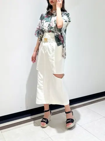 GRACE CONTINENTAL MORITA AI コーディネート画像