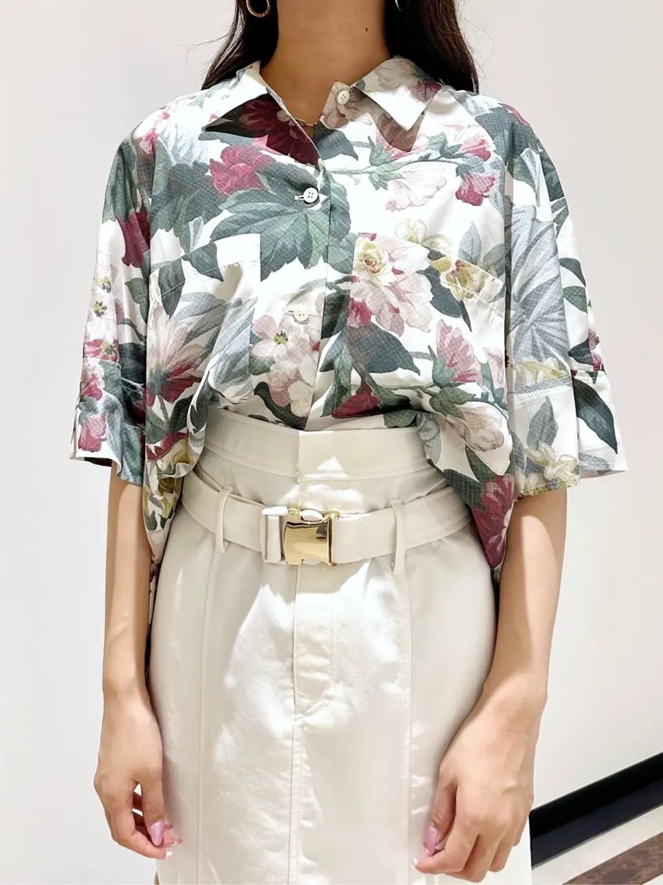 GRACE CONTINENTAL MORITA AI コーディネート画像