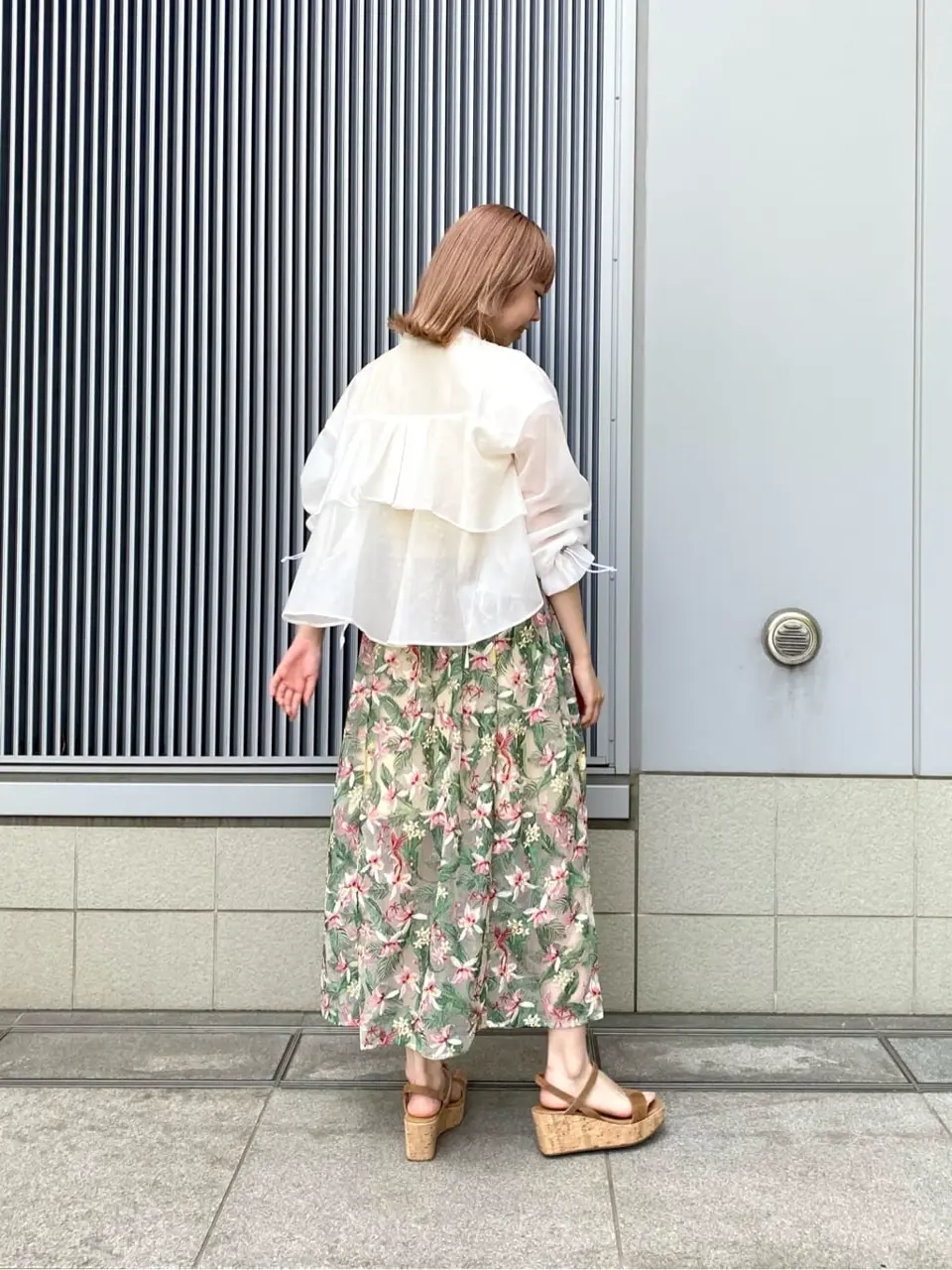 GRACE CONTINENTAL Abe コーディネート画像