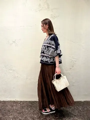 GRACE CONTINENTAL Kogane. コーディネート画像