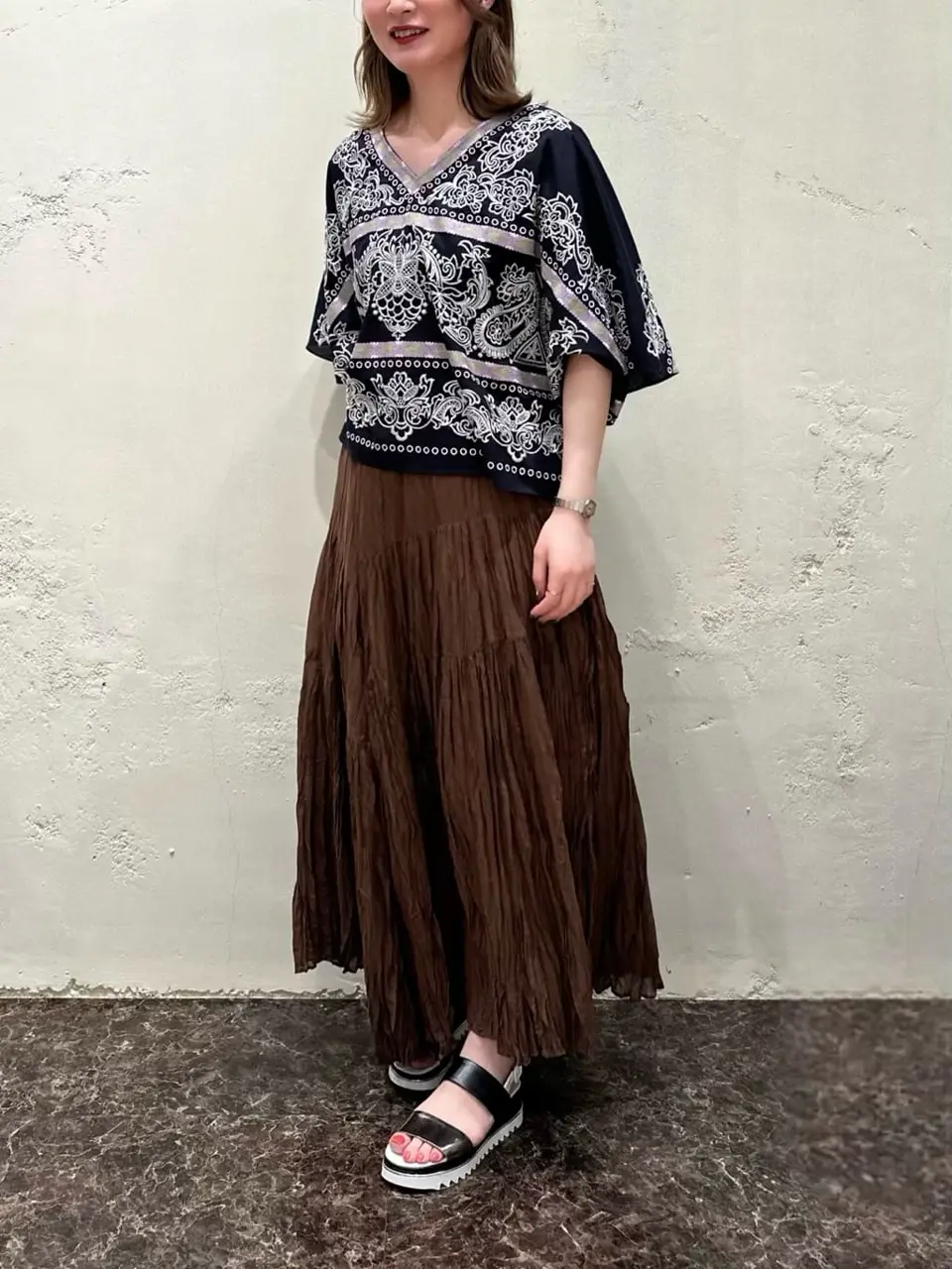 GRACE CONTINENTAL Kogane. コーディネート画像