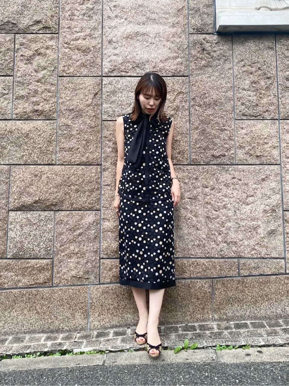 GRACE CONTINENTAL 古川温子 コーディネート画像