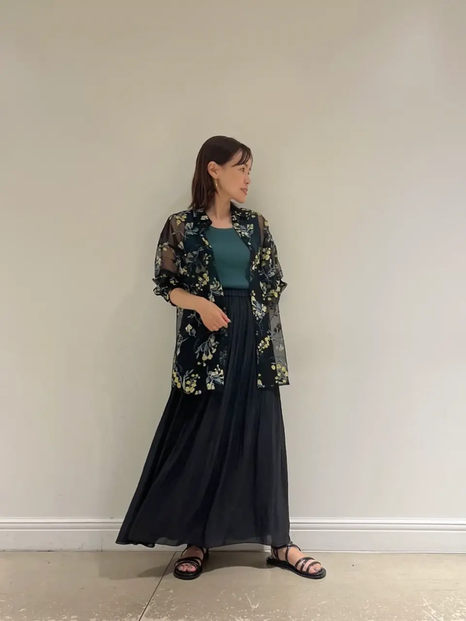 GRACE CONTINENTAL 穐山　香織 コーディネート画像