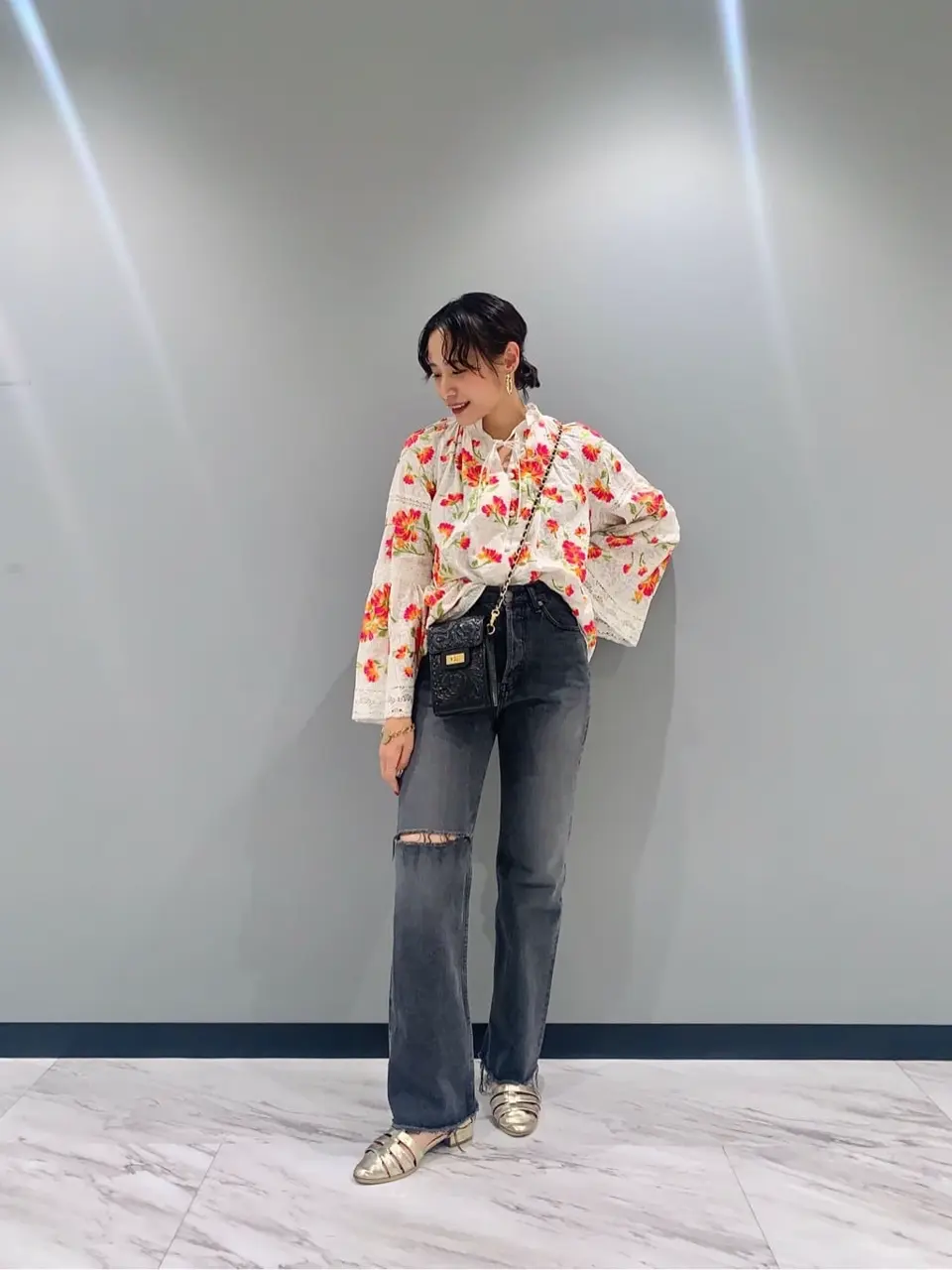 GRACE CONTINENTAL haruka iwasaki コーディネート画像