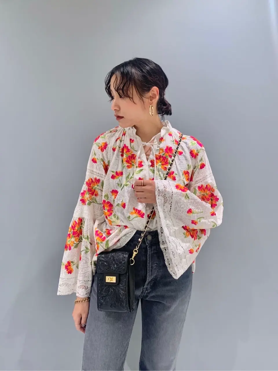 GRACE CONTINENTAL haruka iwasaki コーディネート画像