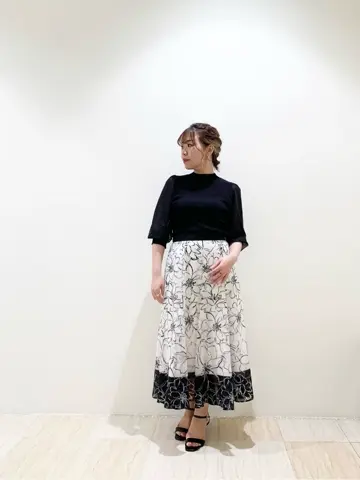 GRACE CONTINENTAL くまさか コーディネート画像