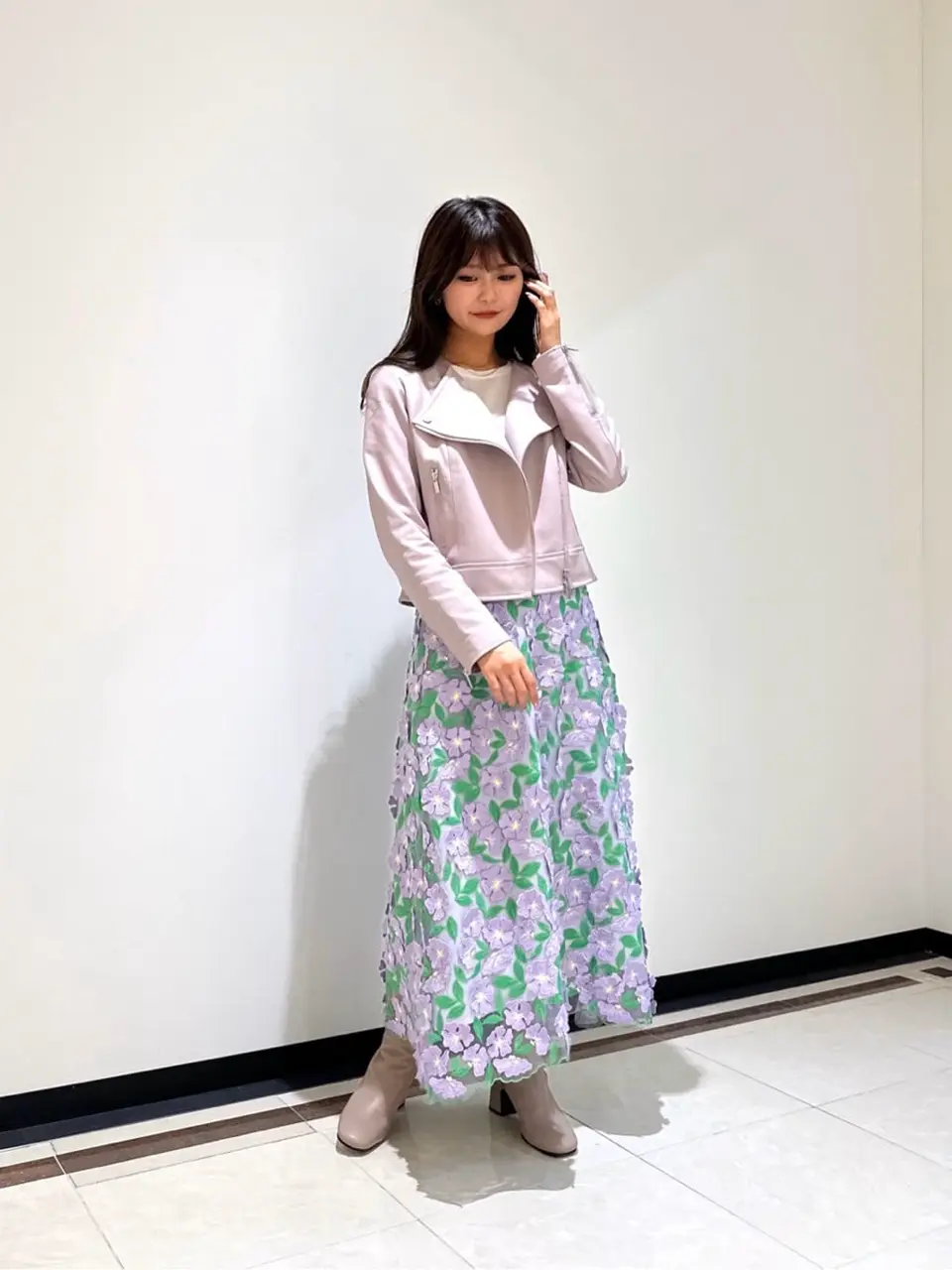 GRACE CONTINENTAL MORITA AI コーディネート画像