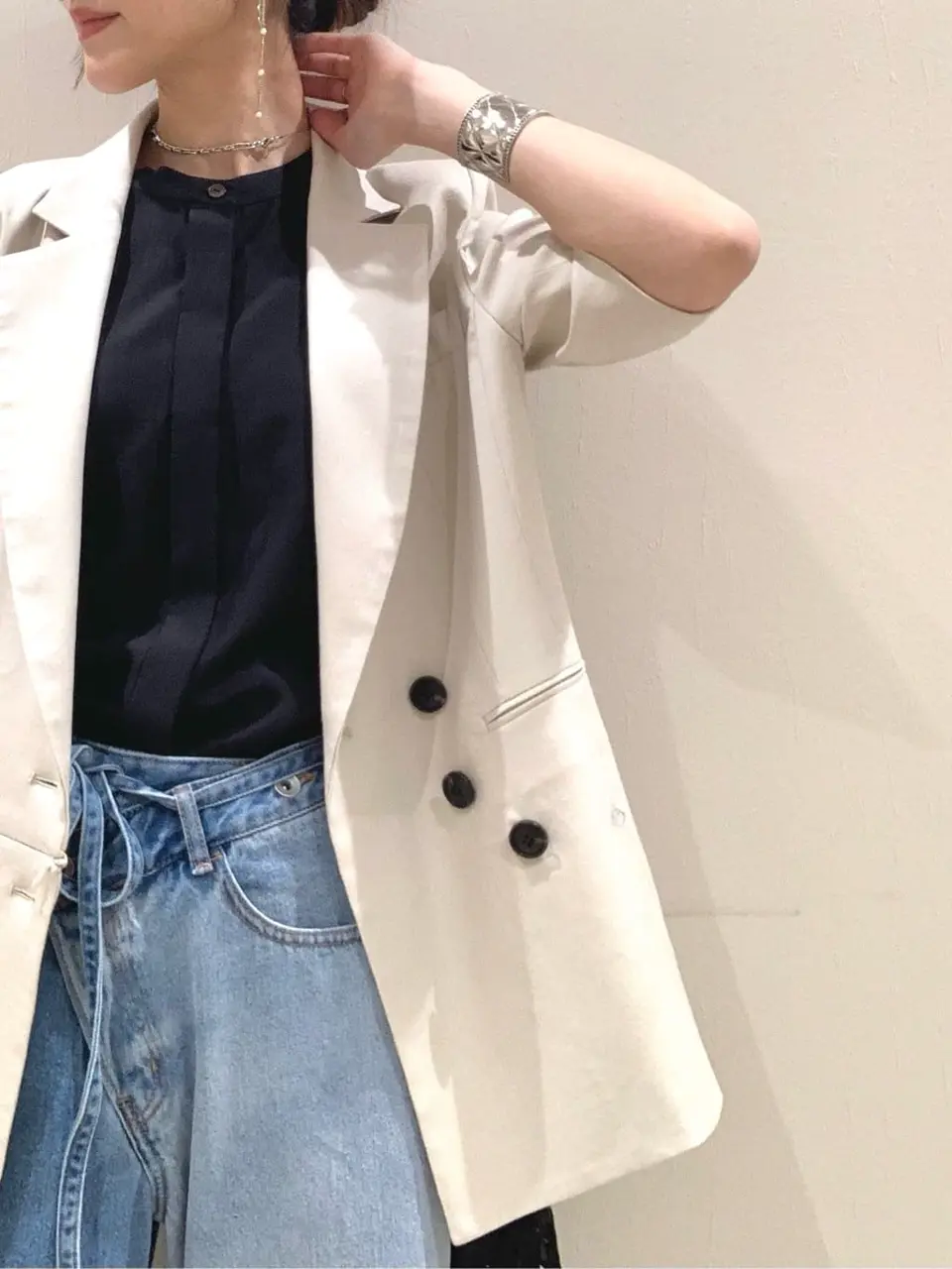 GRACE CONTINENTAL A.Kameyama コーディネート画像