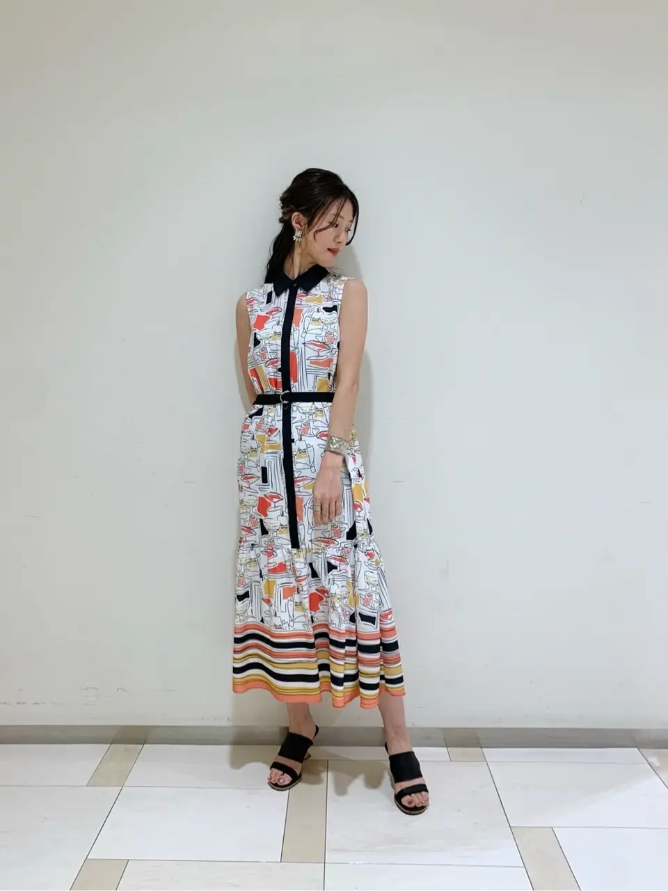 GRACE CONTINENTAL A.Kameyama コーディネート画像