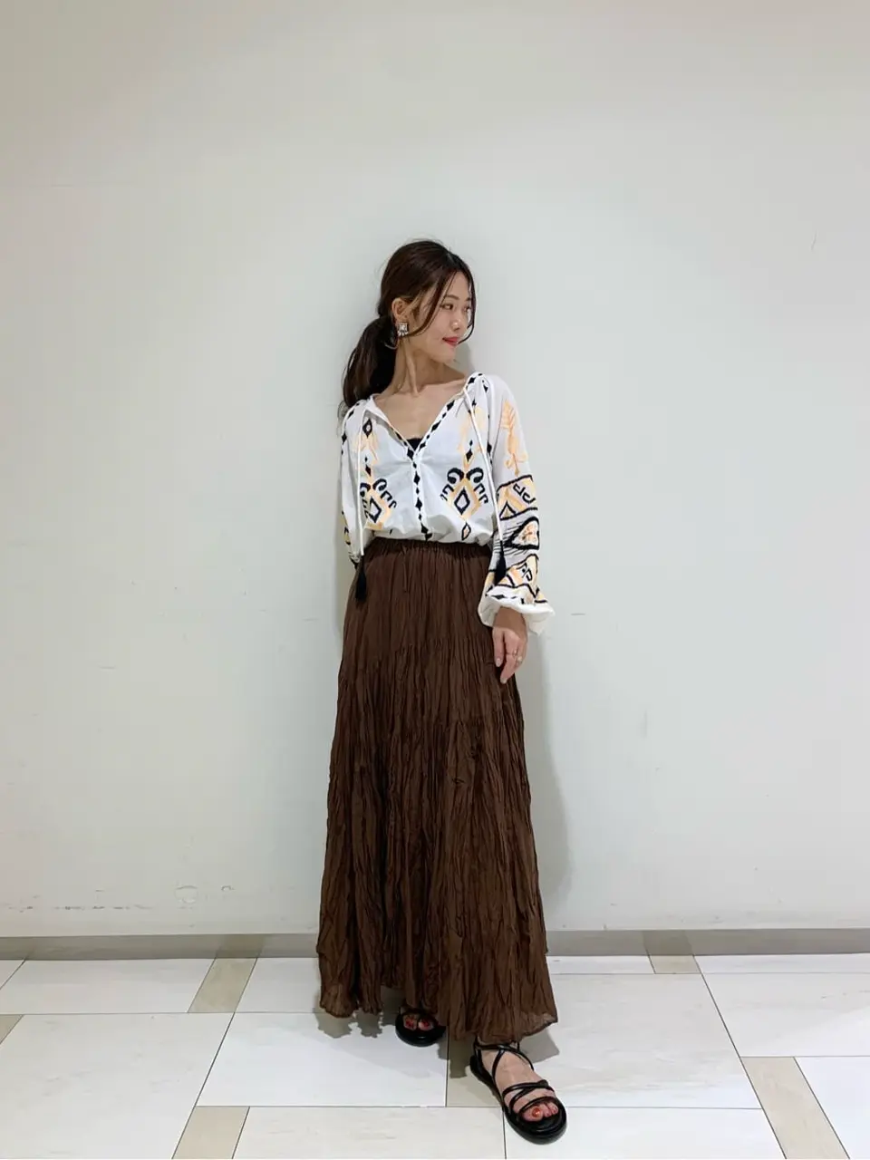 美品୨୧ グレースコンチネンタル　オーバーサイズカフタントップ オーバーサイズカフタントップ / GRACE CONTINENTAL | GRACE