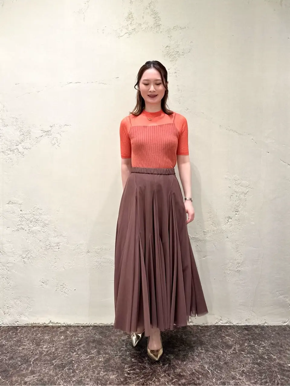 GRACE CONTINENTAL Kogane. コーディネート画像