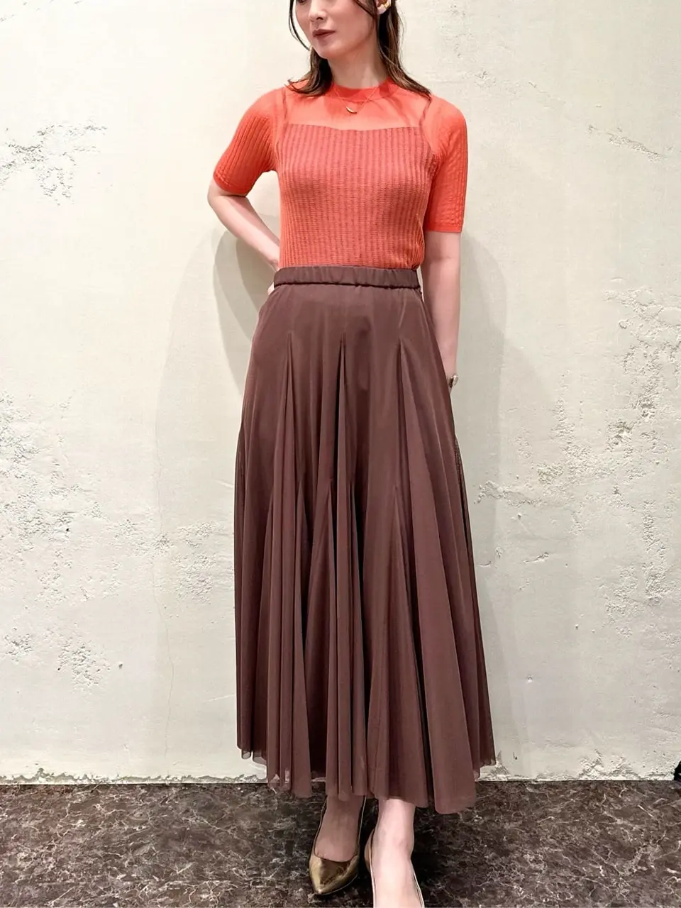 GRACE CONTINENTAL Kogane. コーディネート画像