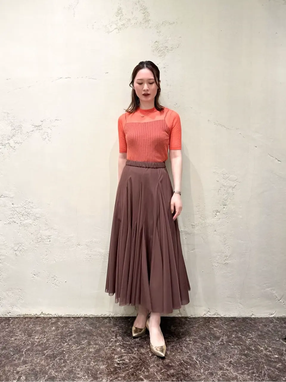 GRACE CONTINENTAL Kogane. コーディネート画像