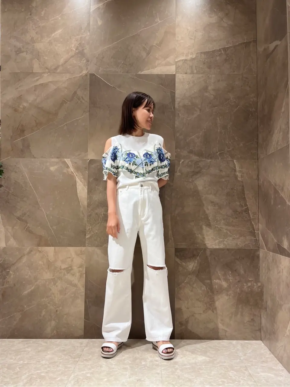 GRACE CONTINENTAL 穐山　香織 コーディネート画像