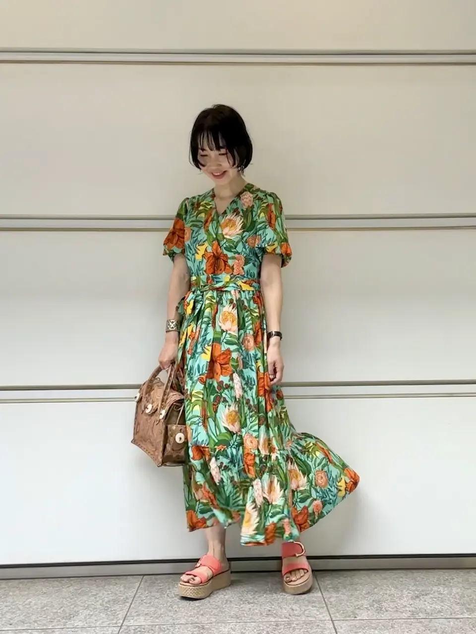 GRACE CONTINENTAL 尾田亜沙美 コーディネート画像