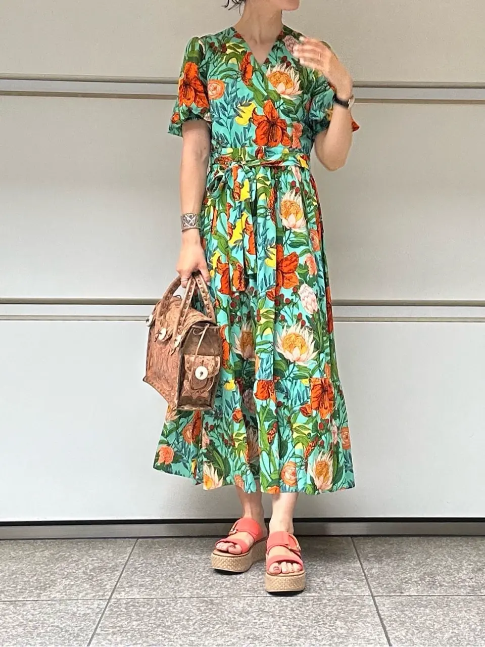 GRACE CONTINENTAL 尾田亜沙美 コーディネート画像