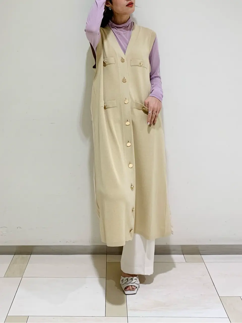 GRACE CONTINENTAL A.Kameyama コーディネート画像