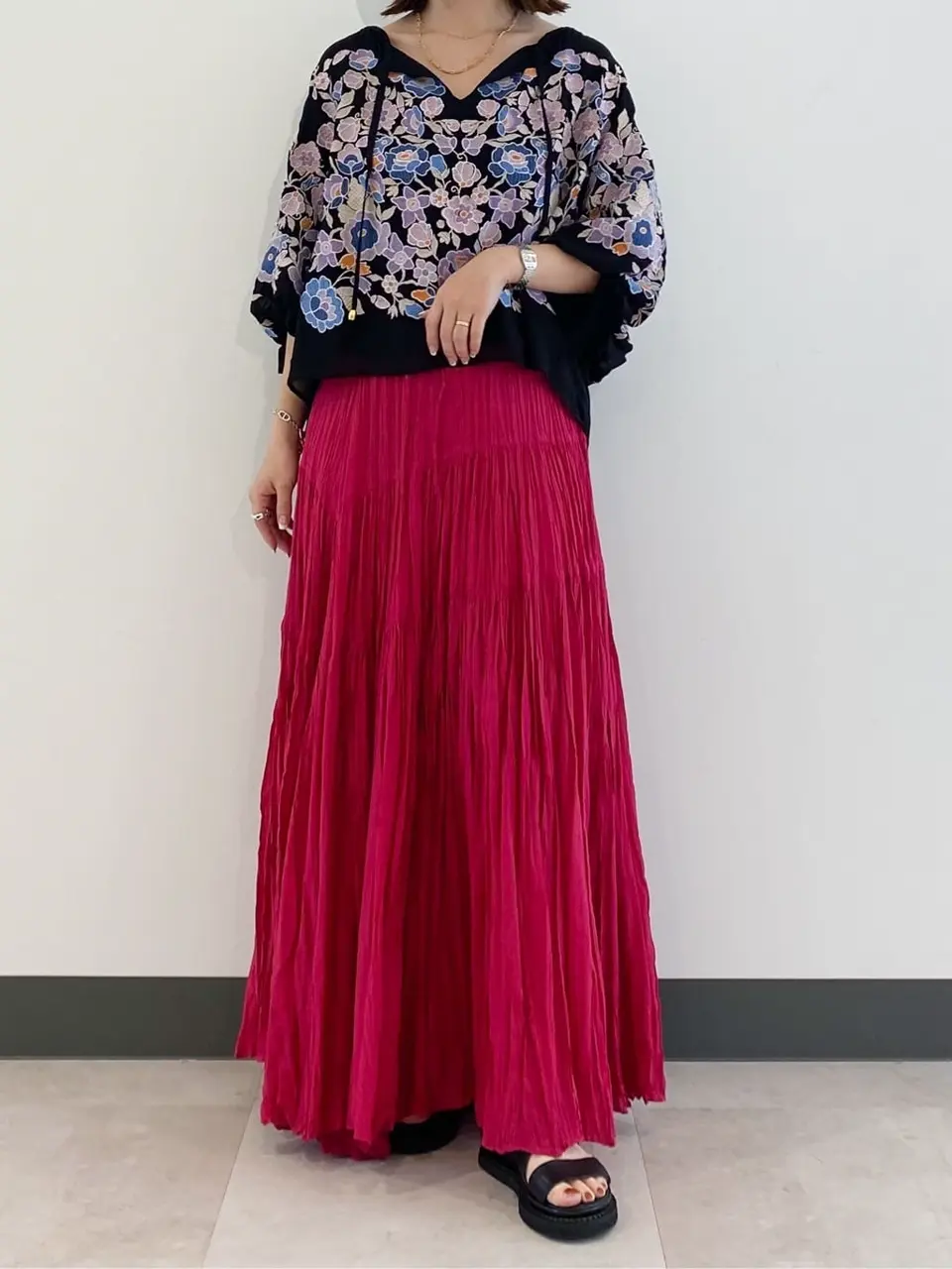 GRACE CONTINENTAL 古川温子 コーディネート画像