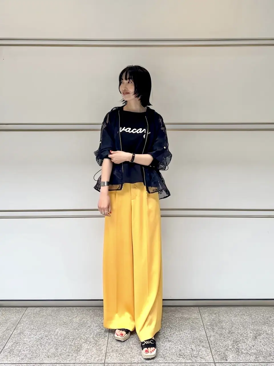 GRACE CONTINENTAL 尾田亜沙美 コーディネート画像