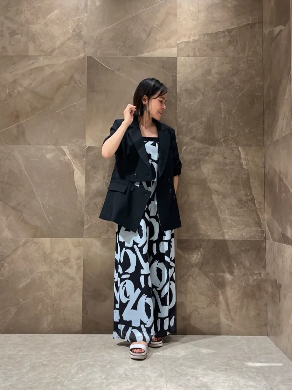 GRACE CONTINENTAL 穐山　香織 コーディネート画像