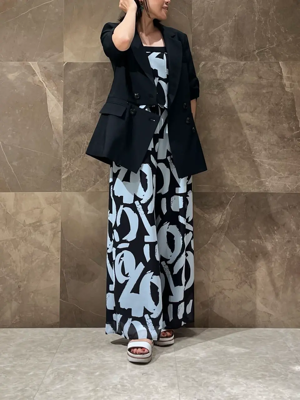 GRACE CONTINENTAL 穐山　香織 コーディネート画像