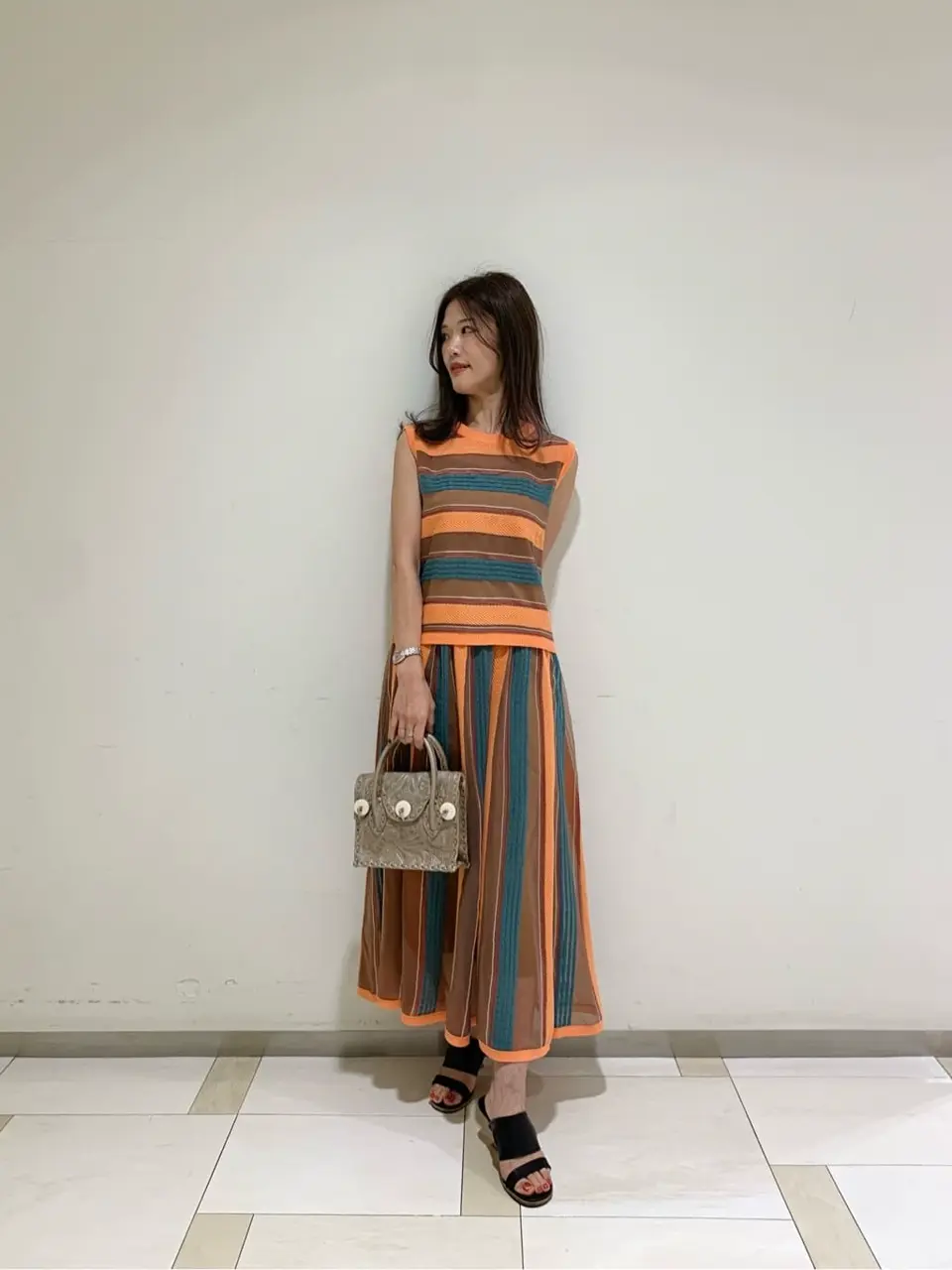 GRACE CONTINENTAL A.Kameyama コーディネート画像