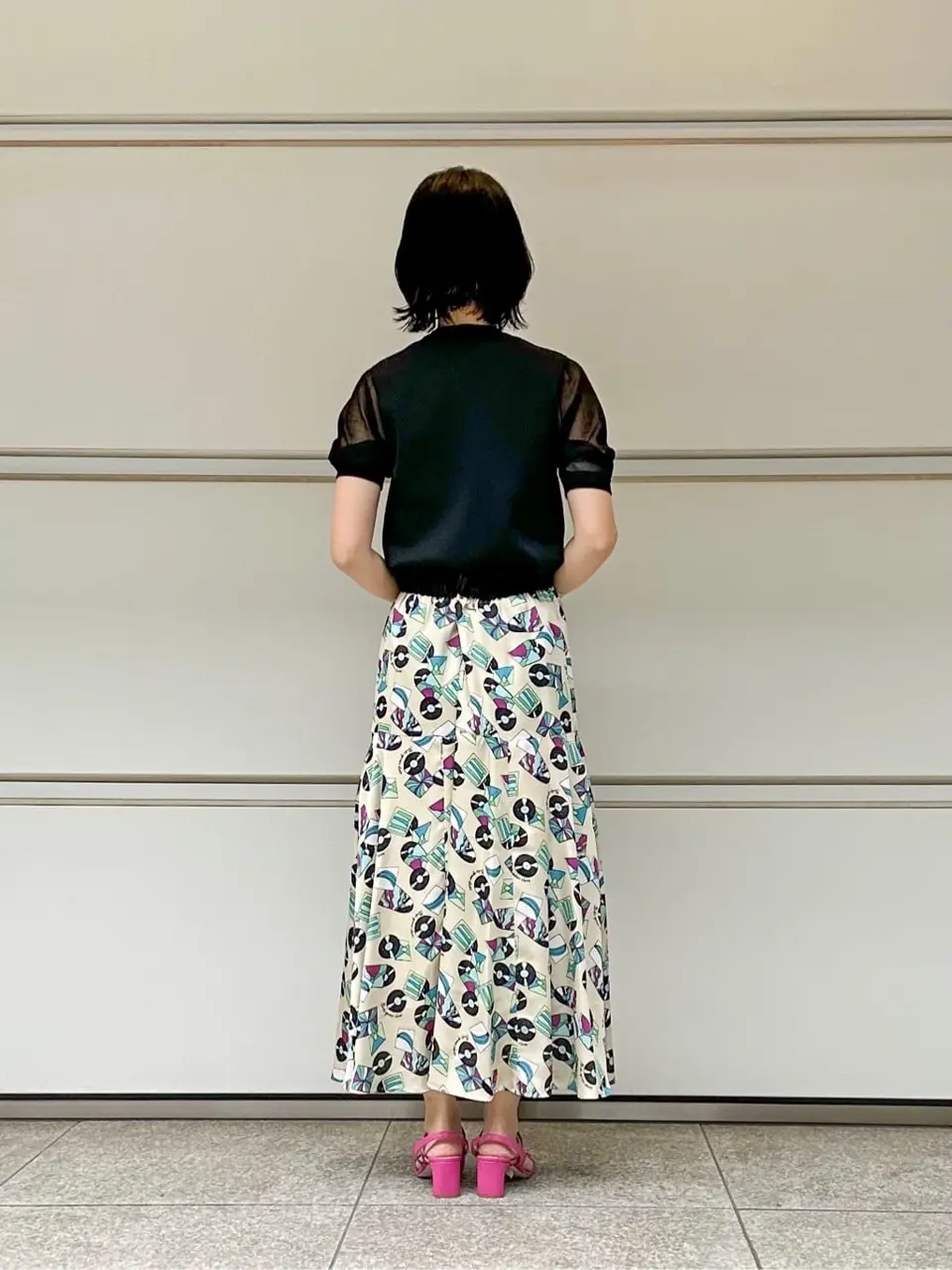 GRACE CONTINENTAL 尾田亜沙美 コーディネート画像