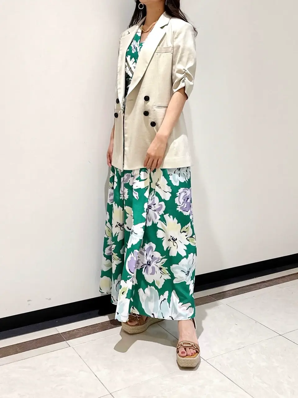 GRACE CONTINENTAL MORITA AI コーディネート画像