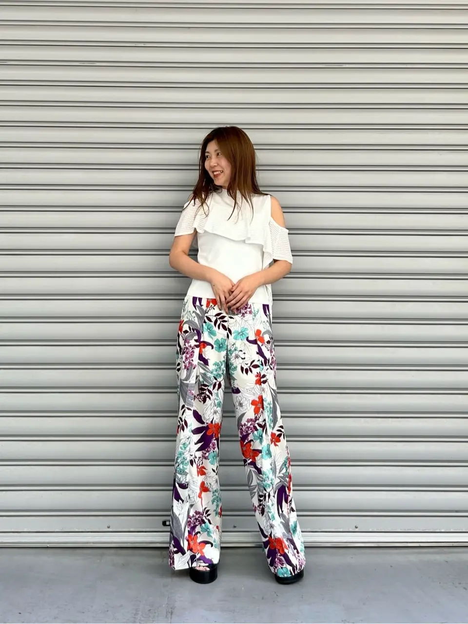 GRACE CONTINENTAL 佐藤　優里香 コーディネート画像